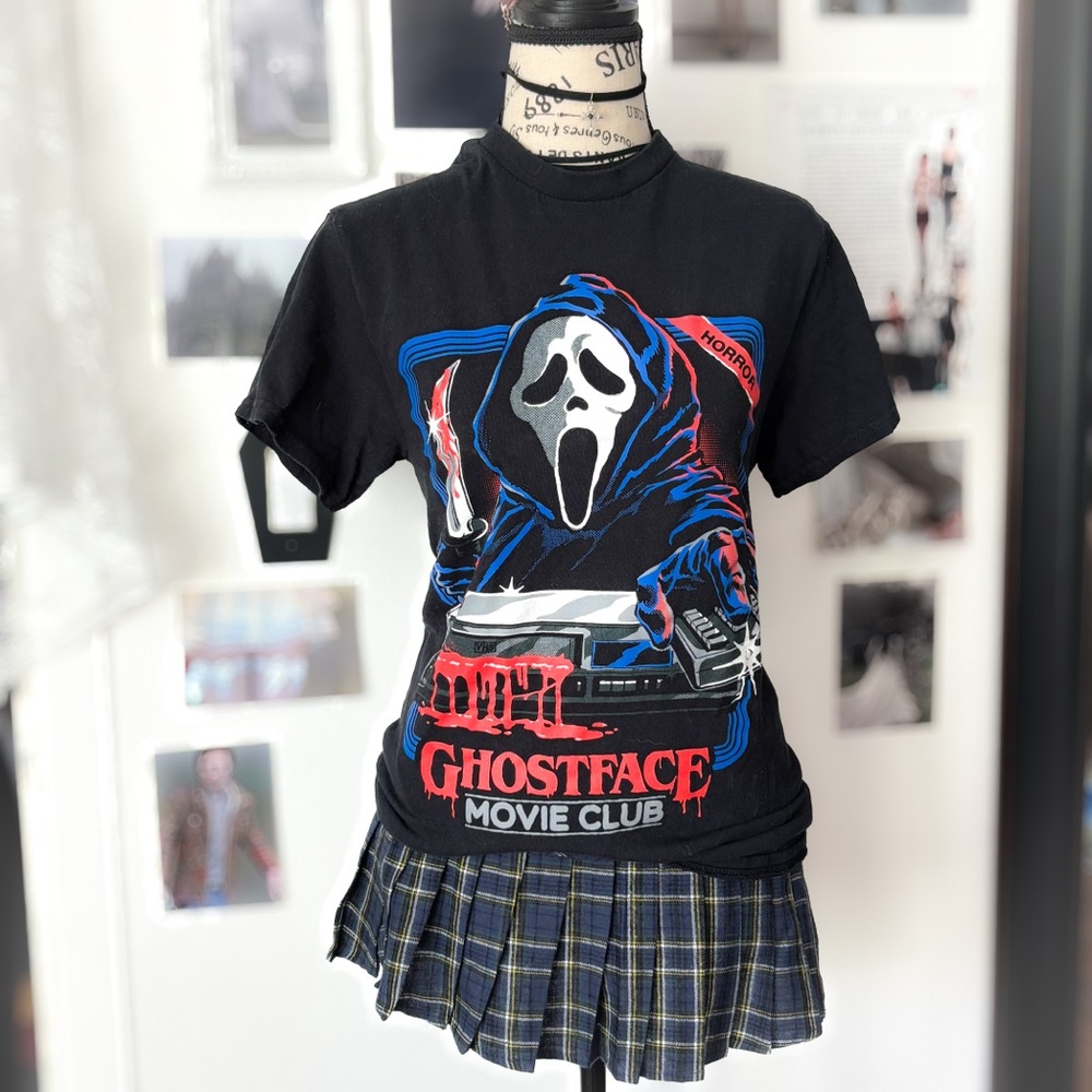 Ghostface Movie Club Graphic Tee